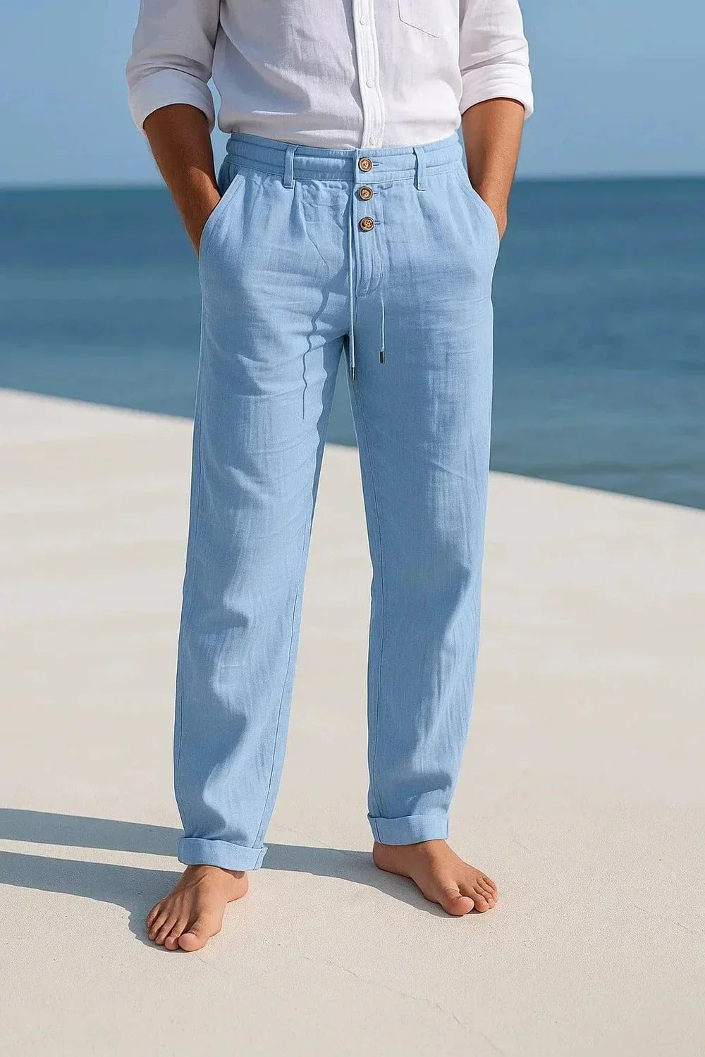 Morae-Amsterdam® | Stijlvolle Katoenen Heren Broek