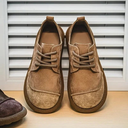 Morae-Amsterdam® | Klassieke Suède Veterschoenen voor Heren