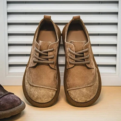 Morae-Amsterdam® | Klassieke Suède Veterschoenen voor Heren