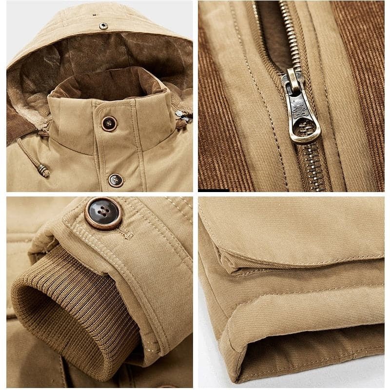 Morae-Amsterdam® | Praktische Cargo Winterjas