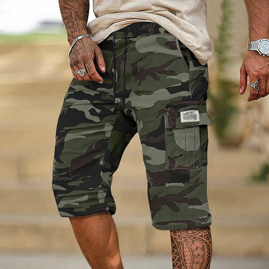 Morae-Amsterdam® | Camouflage Cargo Short voor Heren