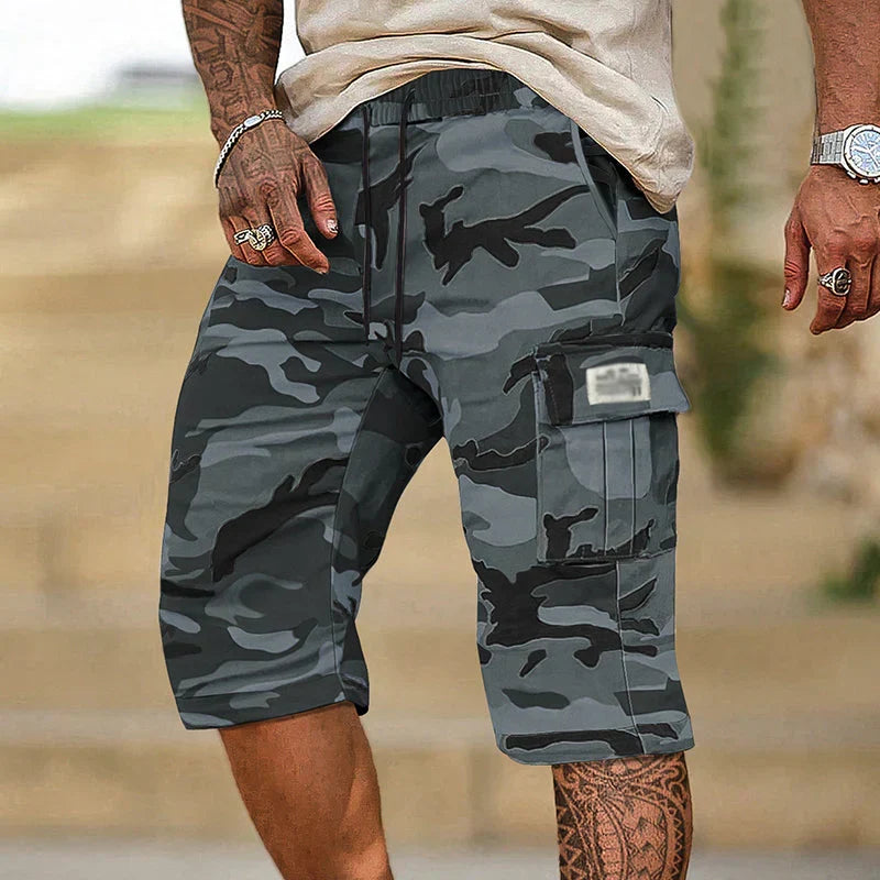 Morae-Amsterdam® | Camouflage Cargo Short voor Heren