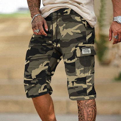 Morae-Amsterdam® | Camouflage Cargo Short voor Heren