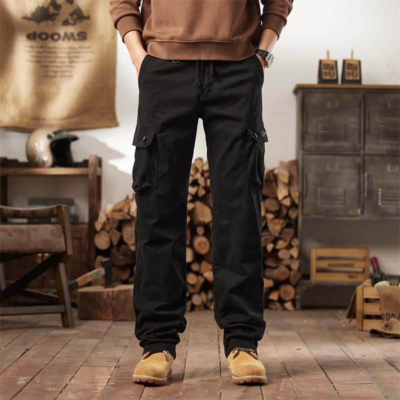 Morae-Amsterdam® | Stevige Cargo Broek met Meerdere Zakken