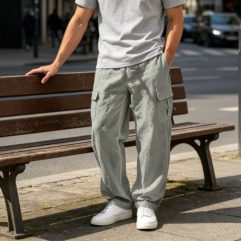 Morae-Amsterdam® | Katoenen Cargo Zomerbroek