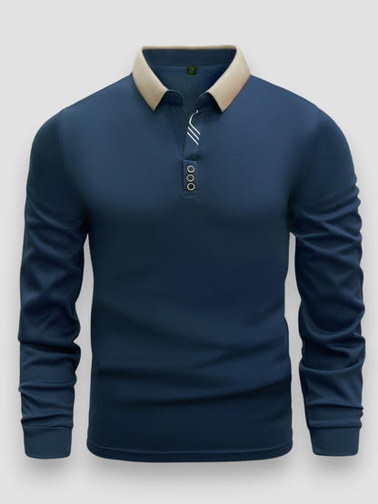Morae-Amsterdam® | Luxe Polo Met Lange Mouwen (1+1 GRATIS)