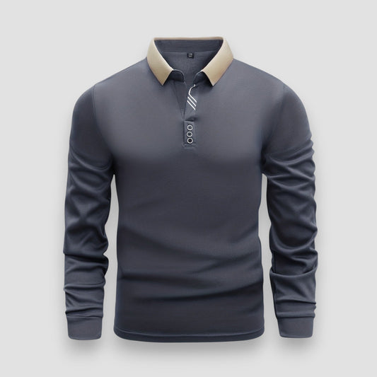Morae-Amsterdam® | Luxe Polo Met Lange Mouwen (1+1 GRATIS)