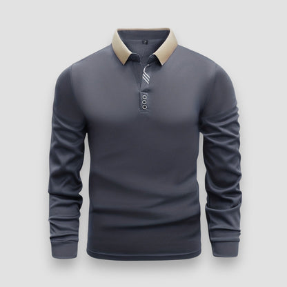 Morae-Amsterdam® | Luxe Polo Met Lange Mouwen (1+1 GRATIS)